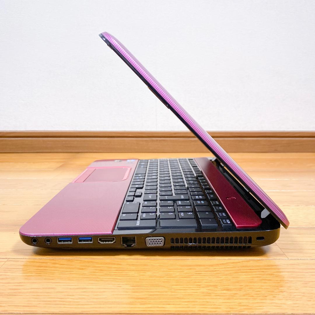 オフィス2021✨高性能4コアi7 快適SSD メモリ8 東芝ノートパソコン