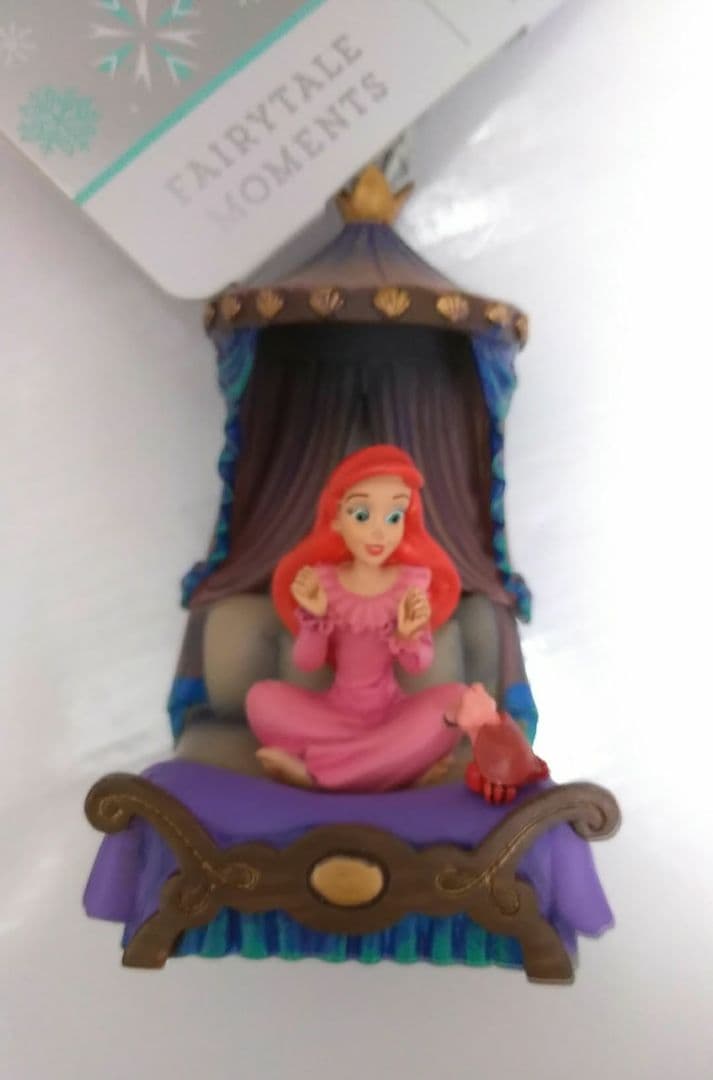 アリエル　セバスチャン　スケッチブック　オーナメント　ディズニー　フィギュア