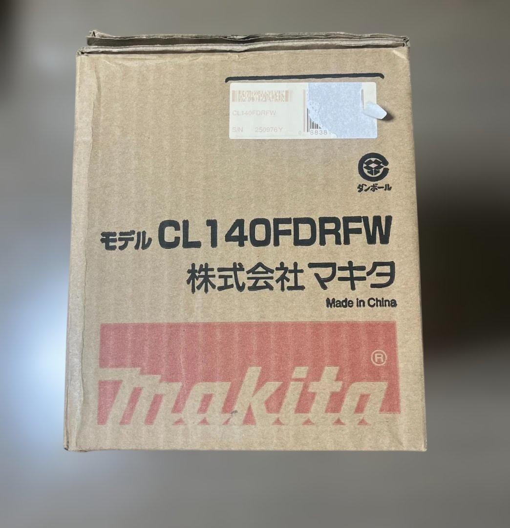 【新品未使用】Makita 充電式スティッククリーナー CL140FDRFW