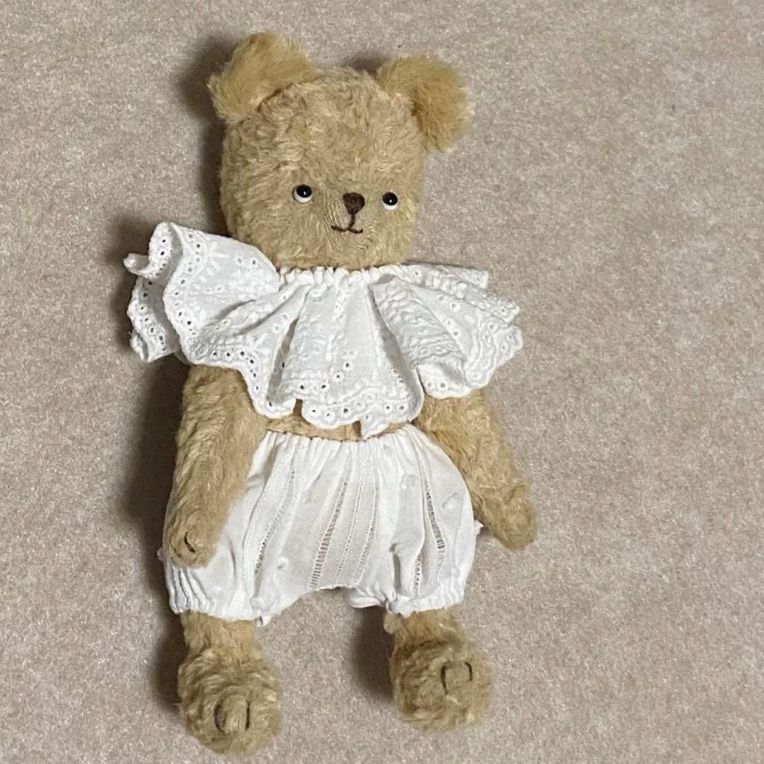 考え事が好きなくまさん ぬいぐるみ テディベア 海外作家様 ハンドメイド