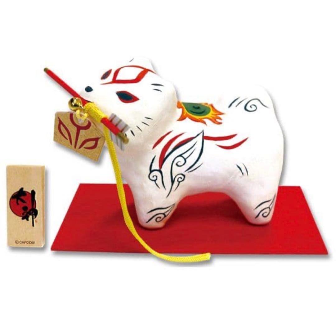 カプコンストア　大神　干支の置物　アマテラス