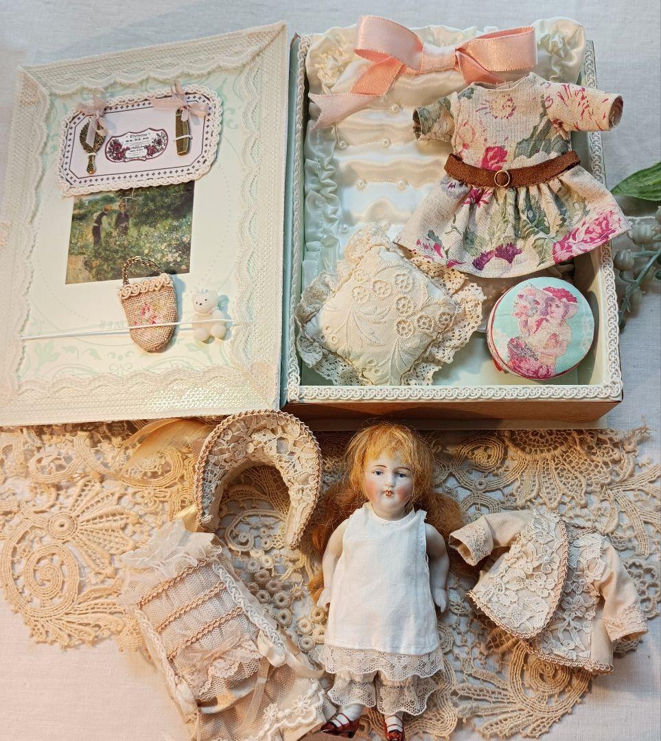 お衣装セット　Handmade　ミニョネット　ビスクドール　着せかえ