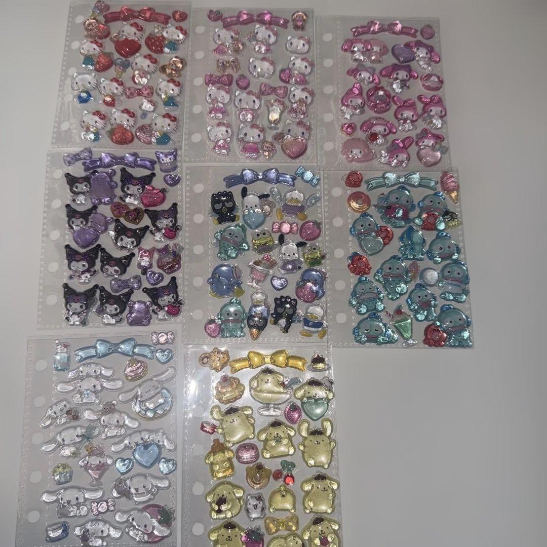 【正規品】ボンボンドロップシール サンリオコンプリートシール帳