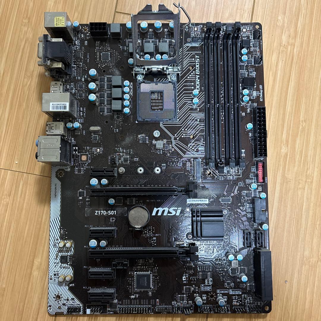 Intel Core i7-6700 & MSI Z170-S01セット