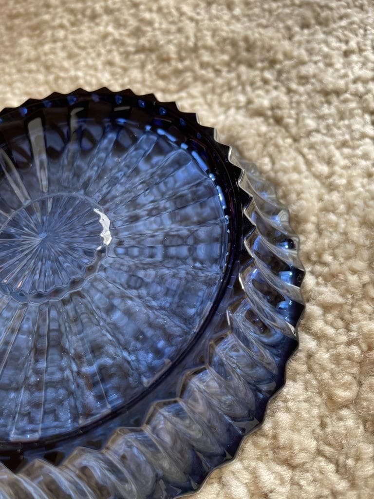 未使用　Baccarat バカラ ミルニュイ　ミッドナイトブルー 13cm