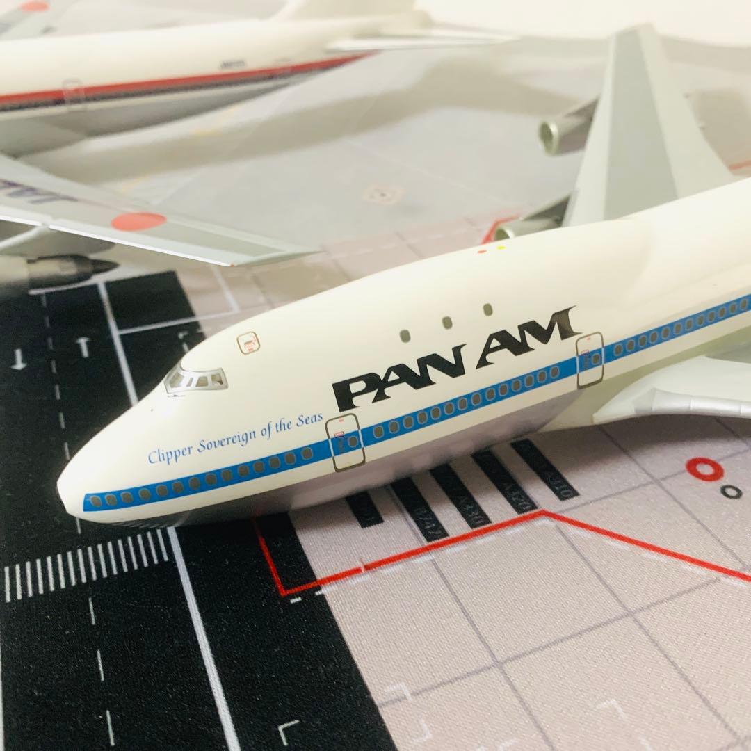 昭和ろく‼️ＰＡＮＡＭ／Ｂ７４７－１２１ヘルパ製１／２００スケール(プラ製)