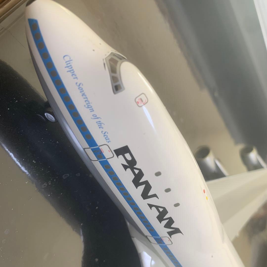 昭和ろく‼️ＰＡＮＡＭ／Ｂ７４７－１２１ヘルパ製１／２００スケール(プラ製)