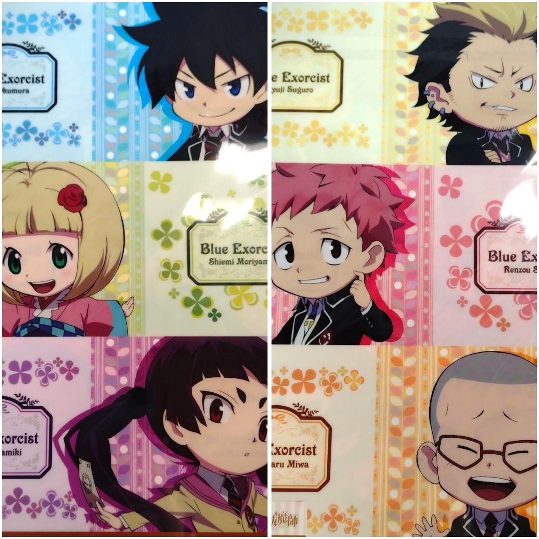 クリアファイル まとめ売り 進撃の巨人 青の祓魔師 SAO NARUTO