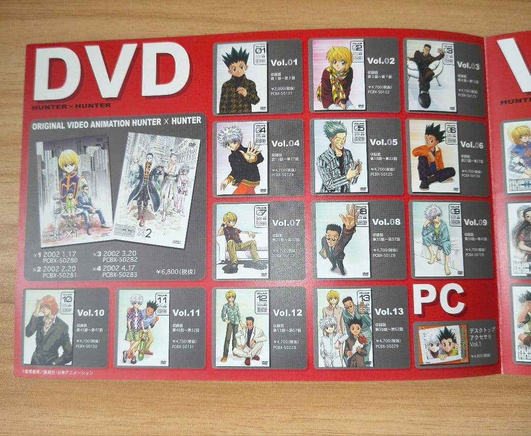 HUNTER×HUNTER　フライヤー　クラピカ