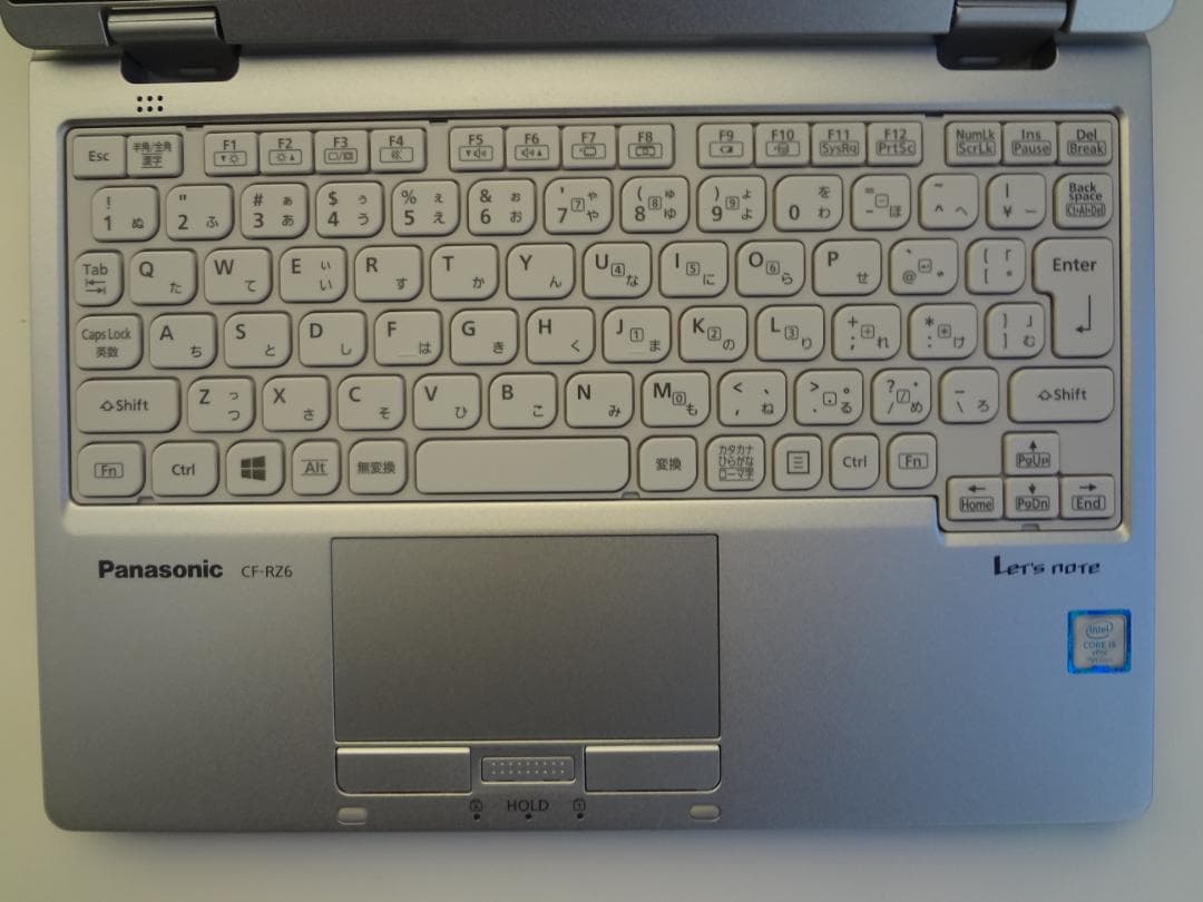 Let's note CF-RZ6 i5-7Y57 SSD256(新品)MEM8