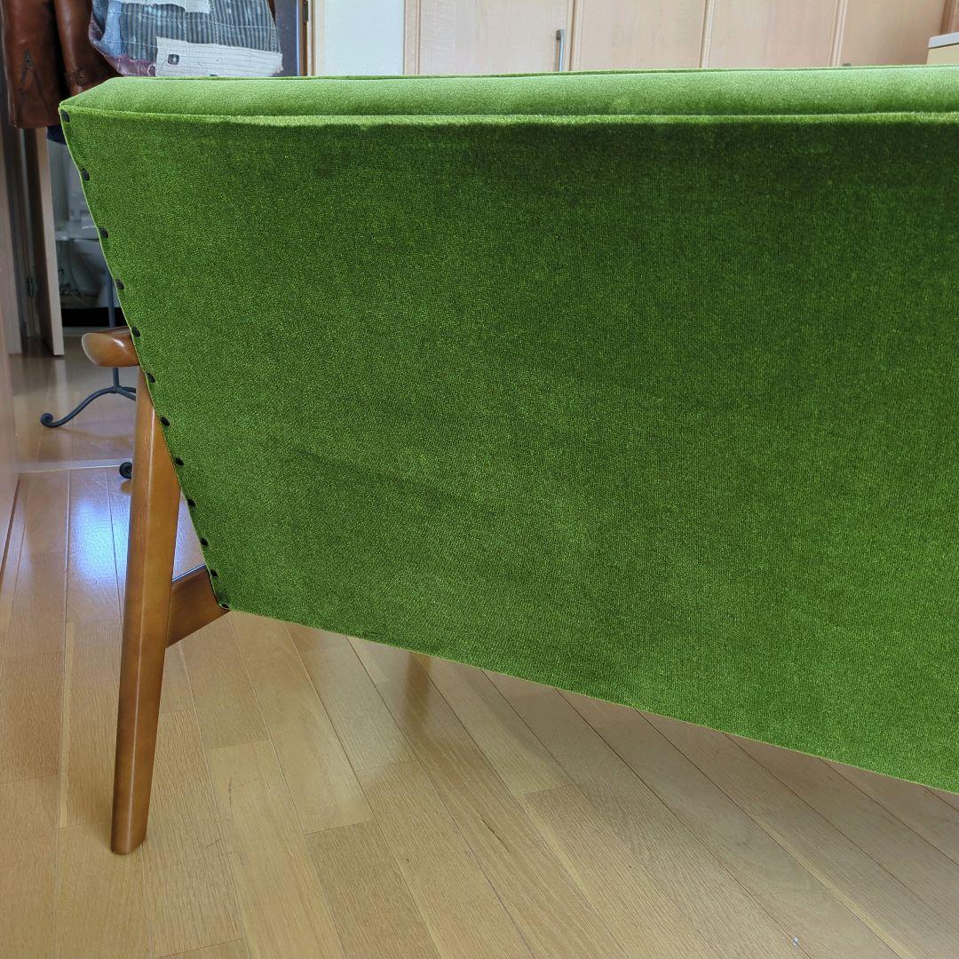 【美品】カリモク60 Kチェア 2シーター