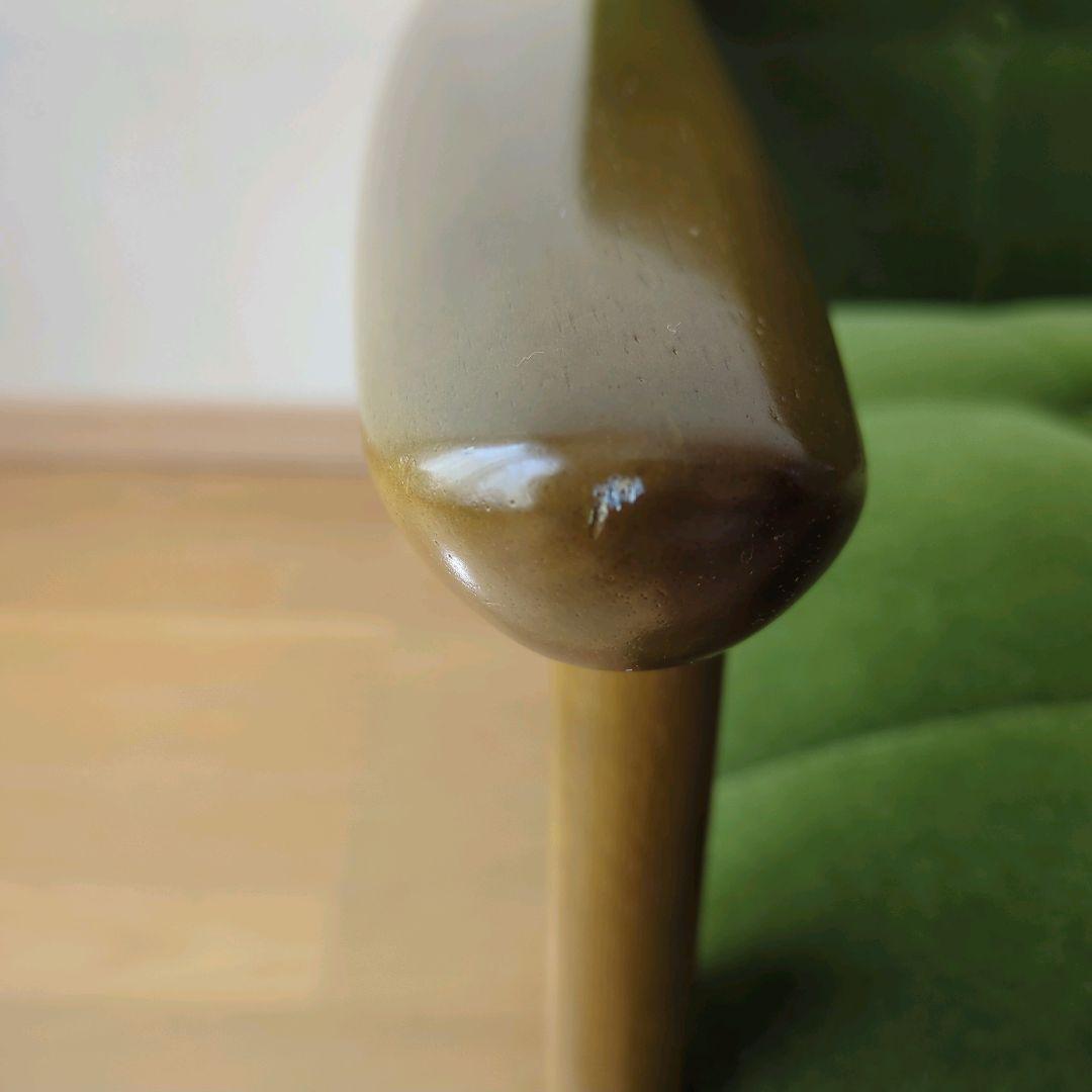 【美品】カリモク60 Kチェア 2シーター