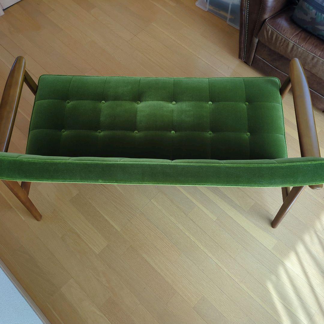 【美品】カリモク60 Kチェア 2シーター