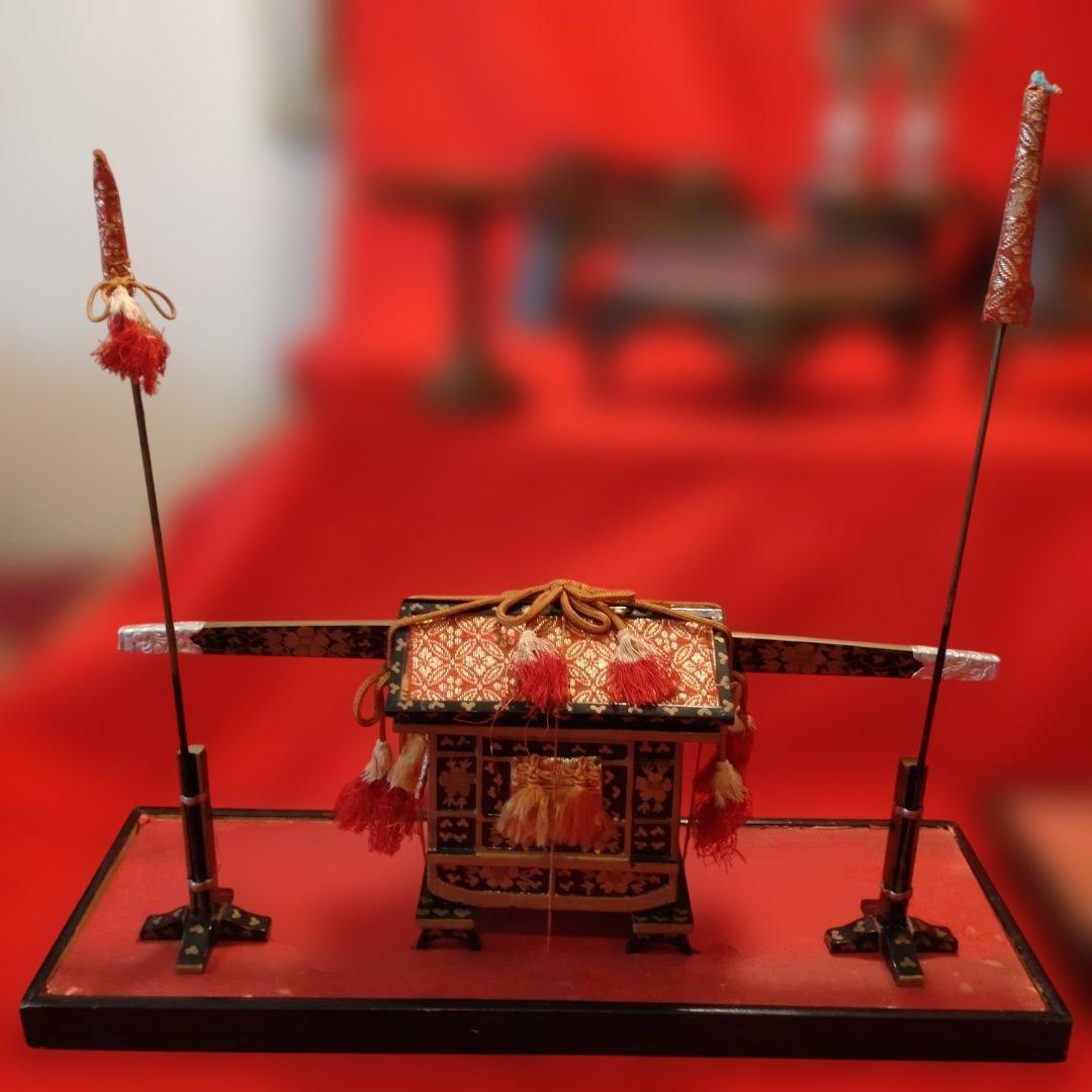 セット値下げ最終！ 　　　　　　雛道具セット　骨董