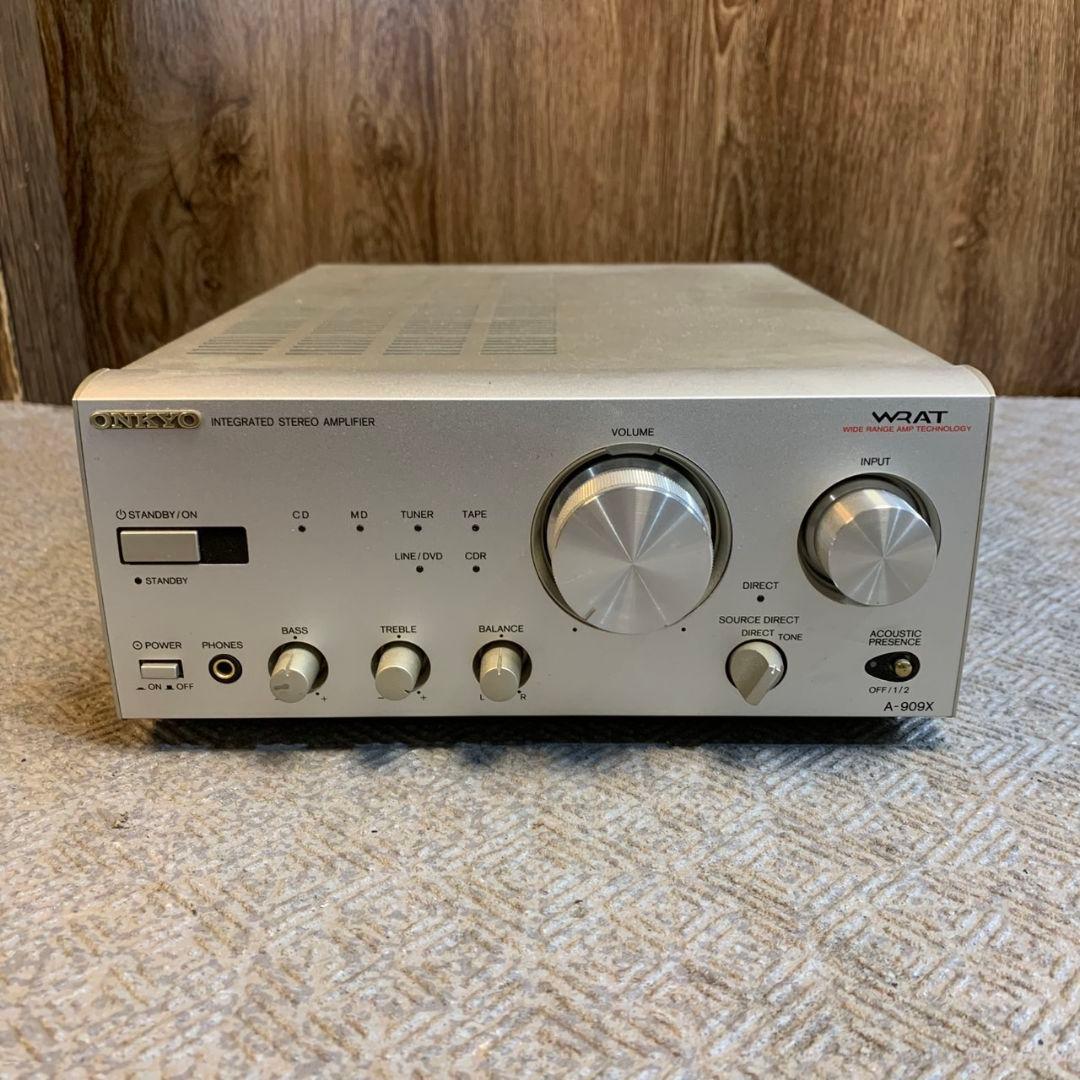 G261\" ONKYO ステレオセット A-909X K-185 D-SX9A