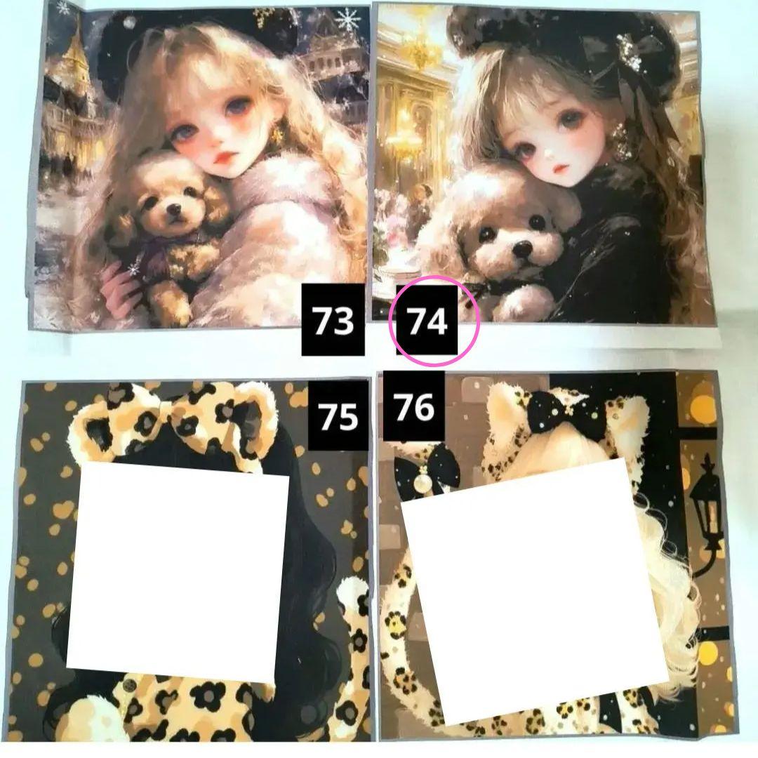 トイプーママ様】①ハンドメイドオーダー製作用パネル生地