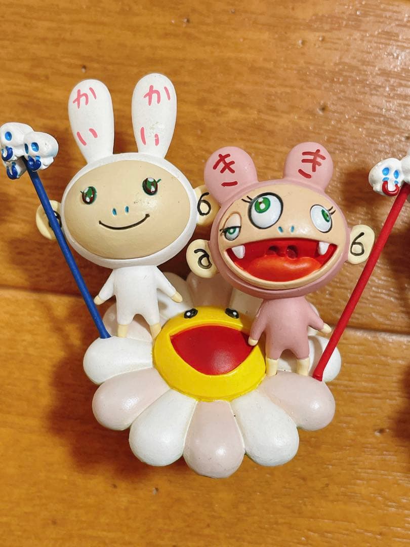 村上隆のスーパーフラットミュージアム kaikai kiki フィギュア 2個