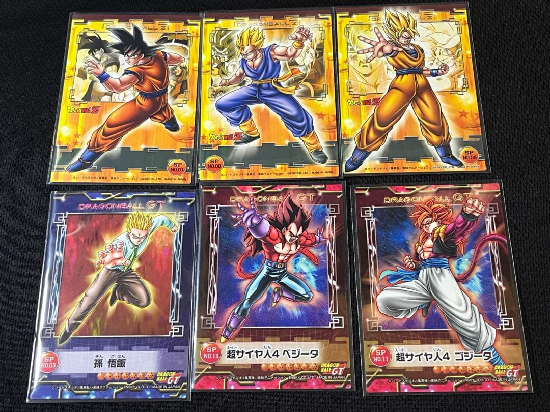 ドラゴンボール　アマダ・ENSKYトレーディングカード18枚セット