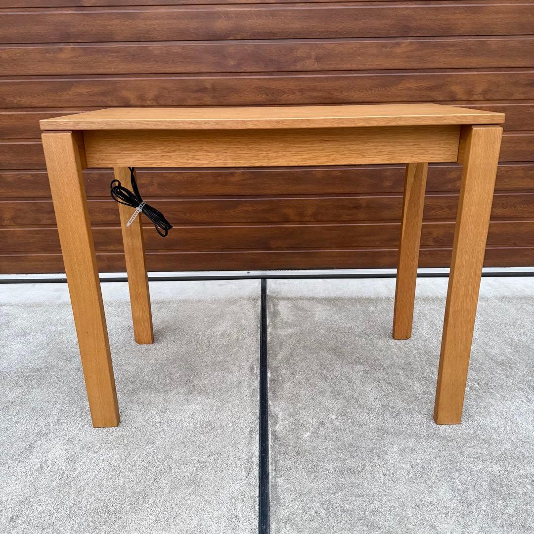 美品 カリモク デスク 電源ユニット付き 購入価格7万