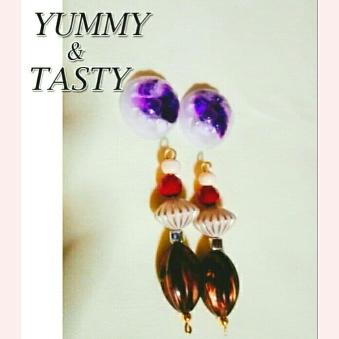 ✔stcat風大振り アンティーク♡イヤリング