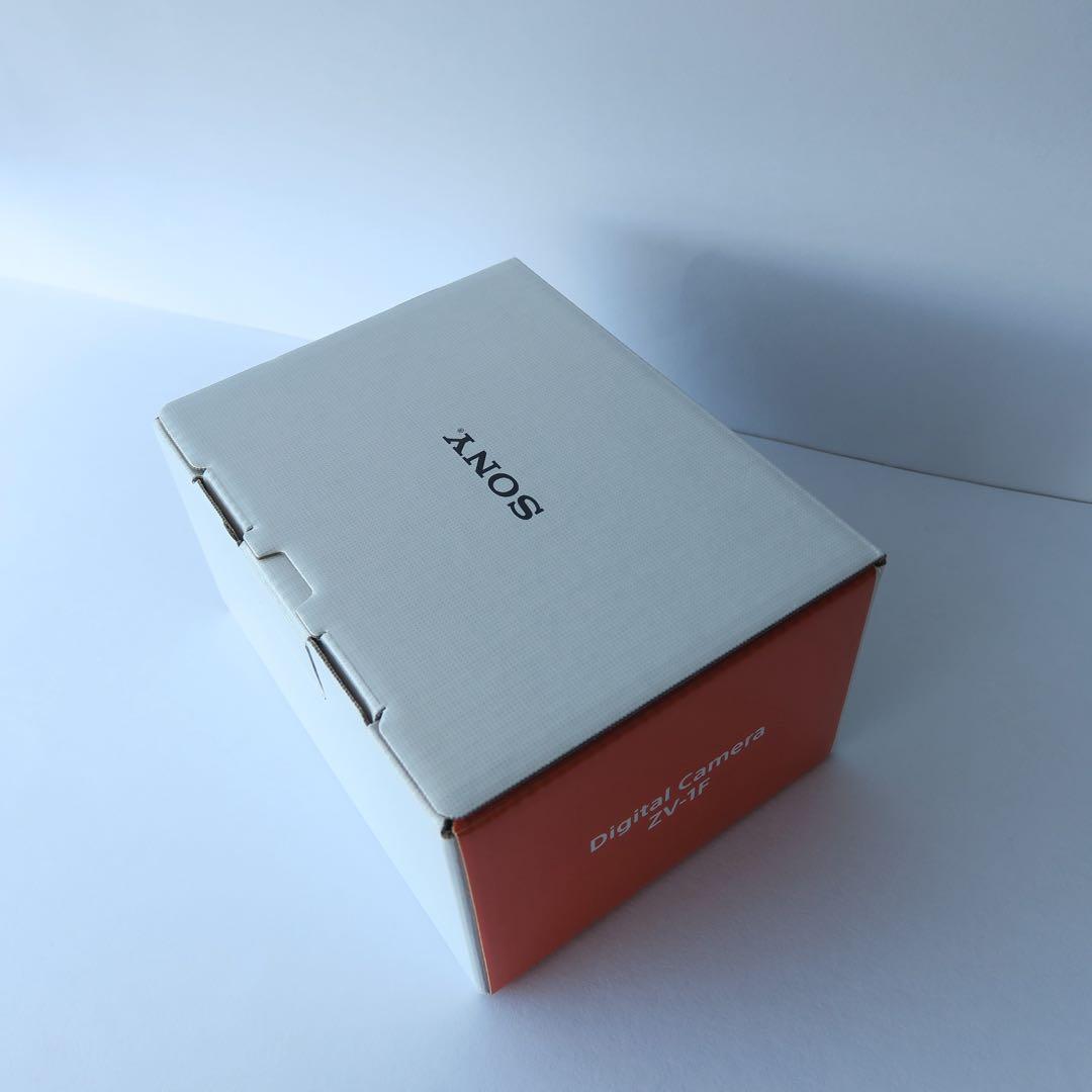 【2025年7月購入！極美品】SONY ZV-1F（ほぼ未使用）純正付属品完備