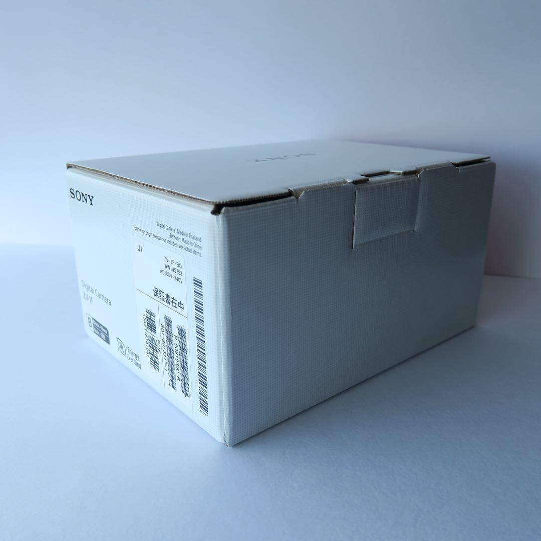 【2025年7月購入！極美品】SONY ZV-1F（ほぼ未使用）純正付属品完備