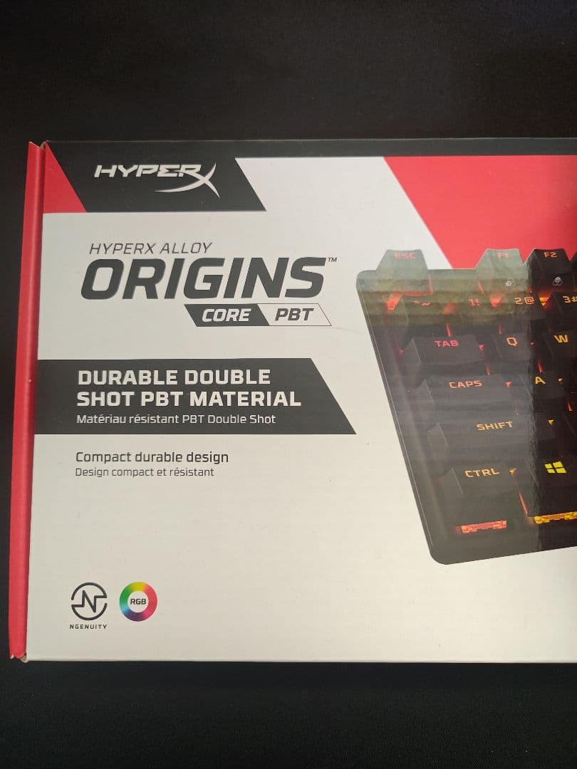 HyperX Alloy Origins Core PBT　キーボード　マウス