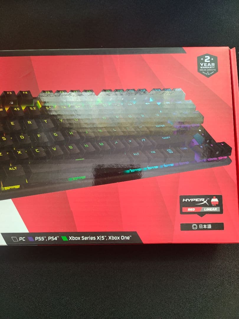 HyperX Alloy Origins Core PBT　キーボード　マウス
