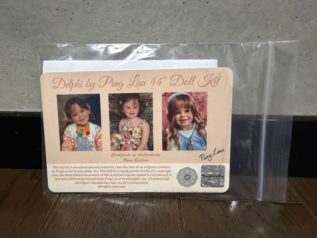 リボーンドール　キット　デルフィー　Delphi by Ping Lau