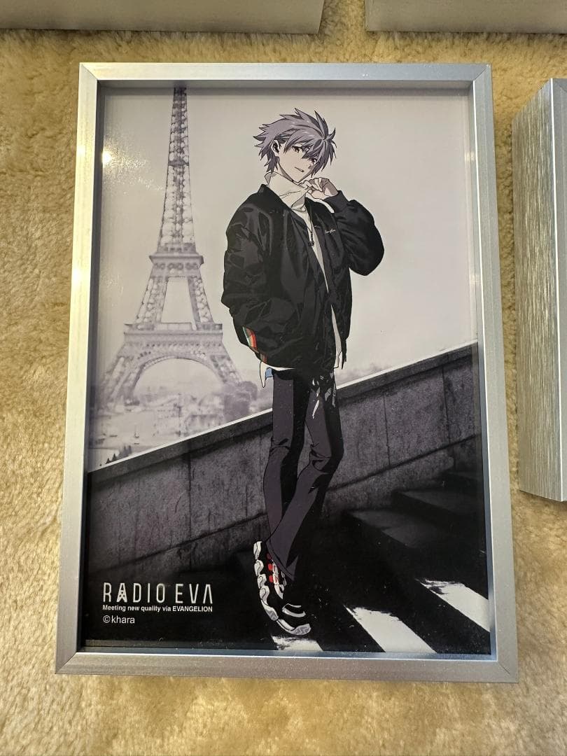 RADIOEVA 額装ミニアクリルアート5個セット　米山舞　エヴァンゲリオン