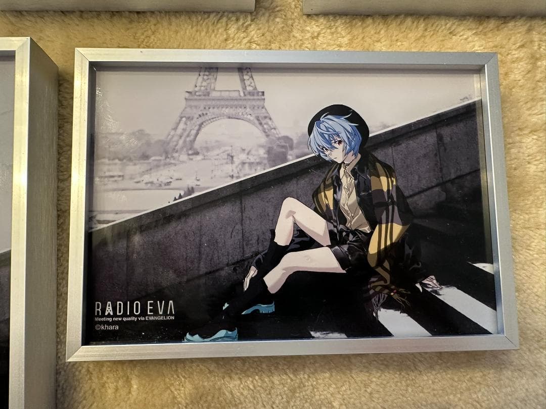 RADIOEVA 額装ミニアクリルアート5個セット　米山舞　エヴァンゲリオン