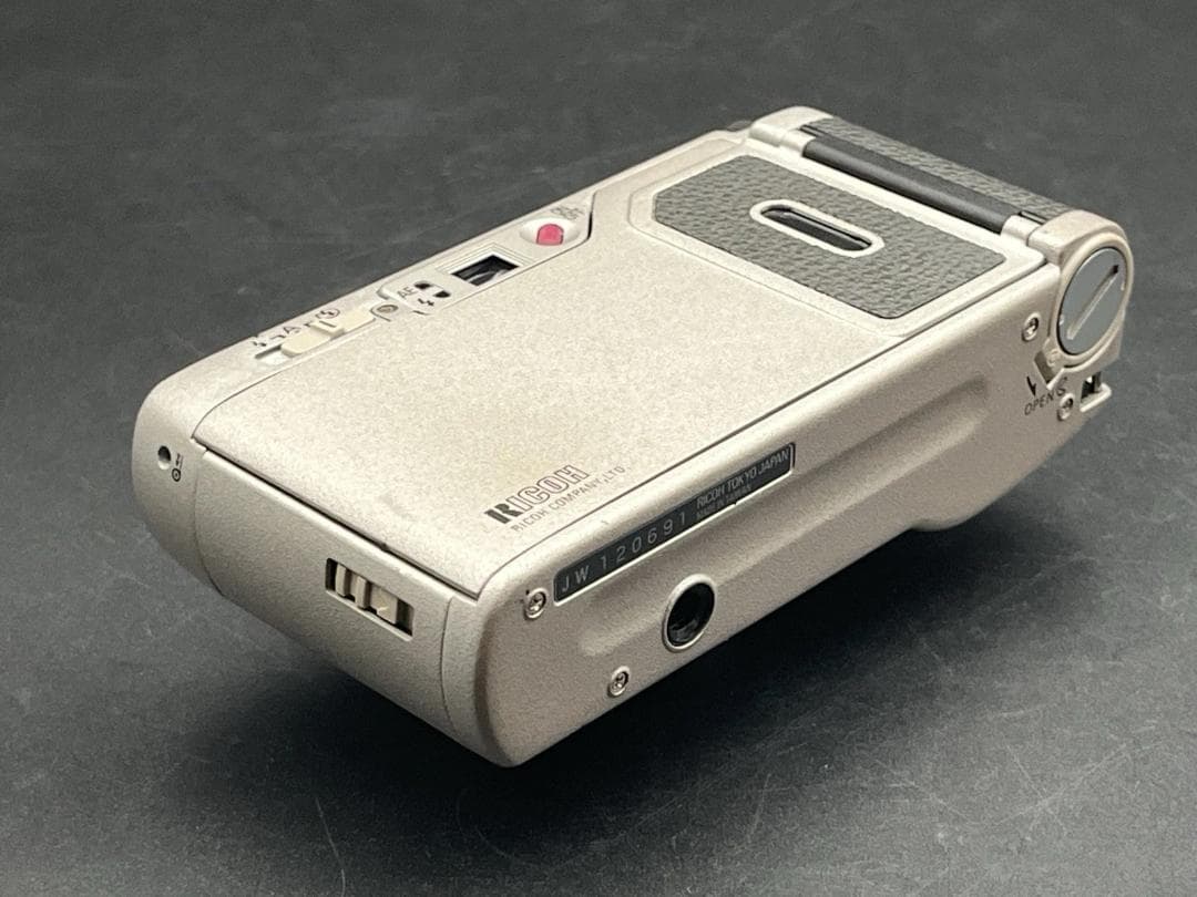 液晶OK リコー Ricoh GR1s シルバー コンパクトカメラ