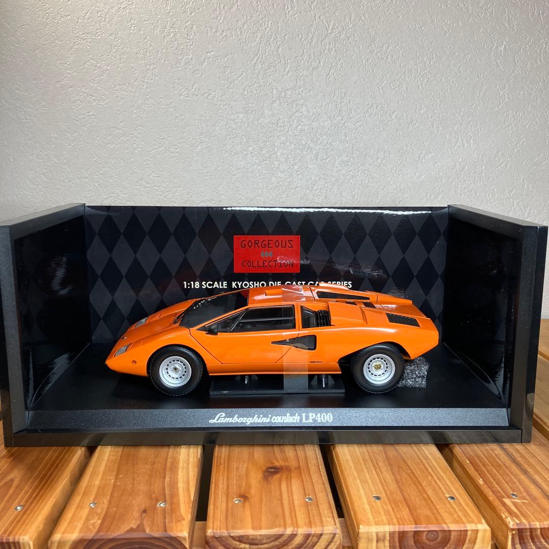 京商 1/18 ランボルギーニ カウンタック LP400 オレンジ