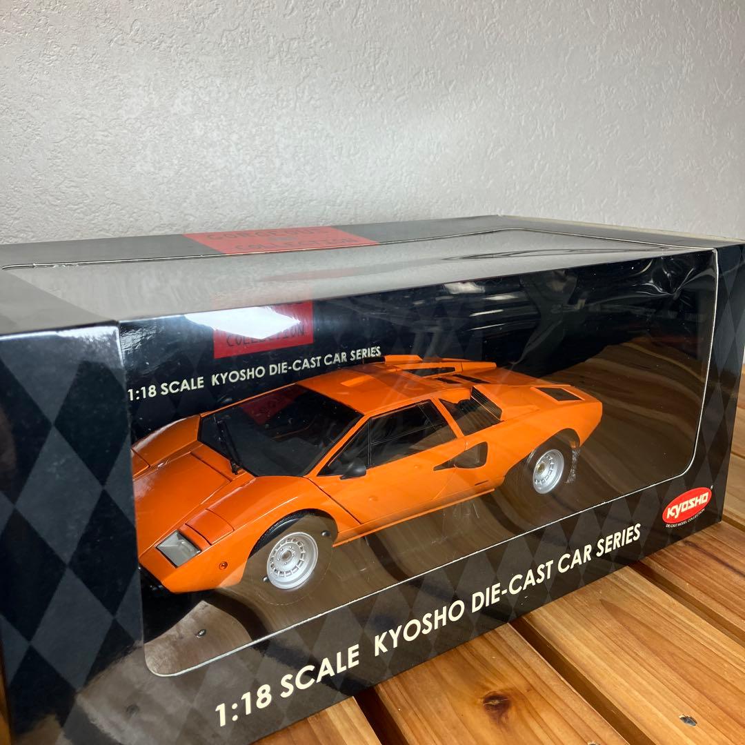 京商 1/18 ランボルギーニ カウンタック LP400 オレンジ