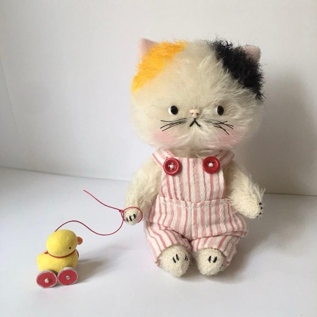 大好きなおもちゃシリーズ 双子仔猫 アーティストベア 海外作家様 ハンドメイド