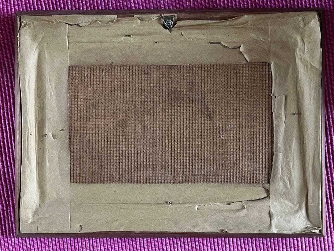 SUNIT 油彩画 風景画 金色フレーム