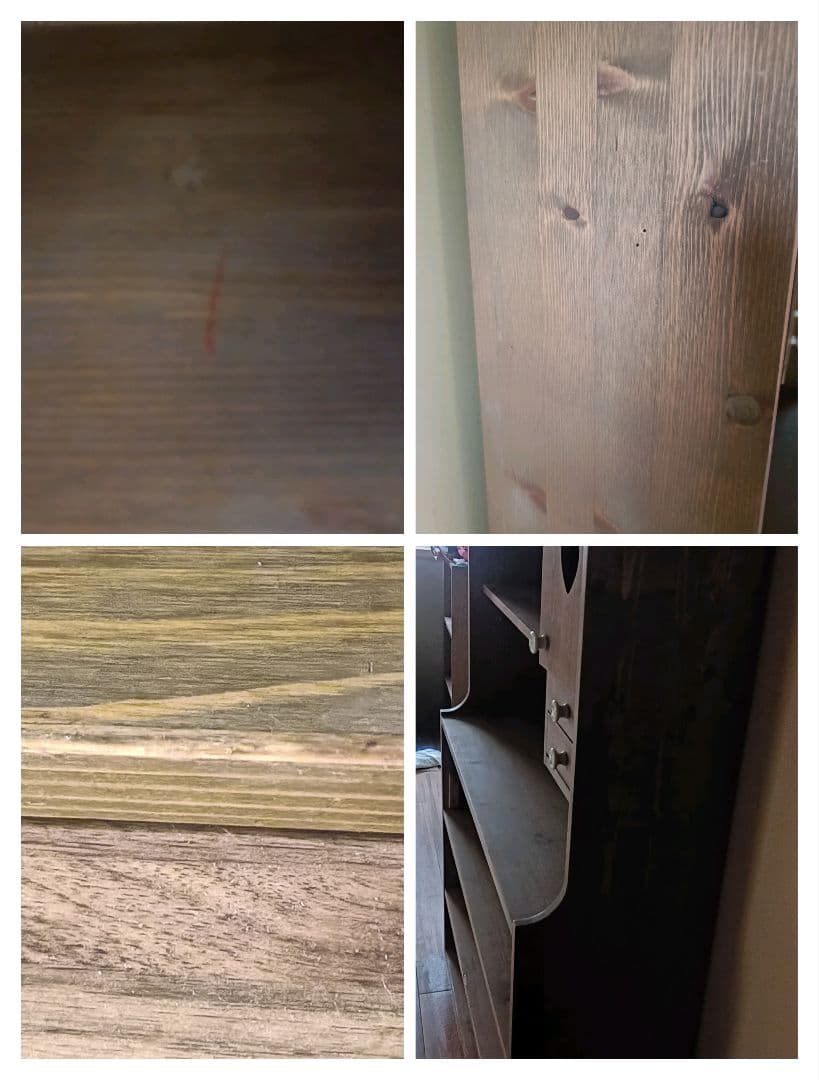 カントリー家具　くり抜き♡デスク　ブックスタンドセット　セパレートも♪アンファン