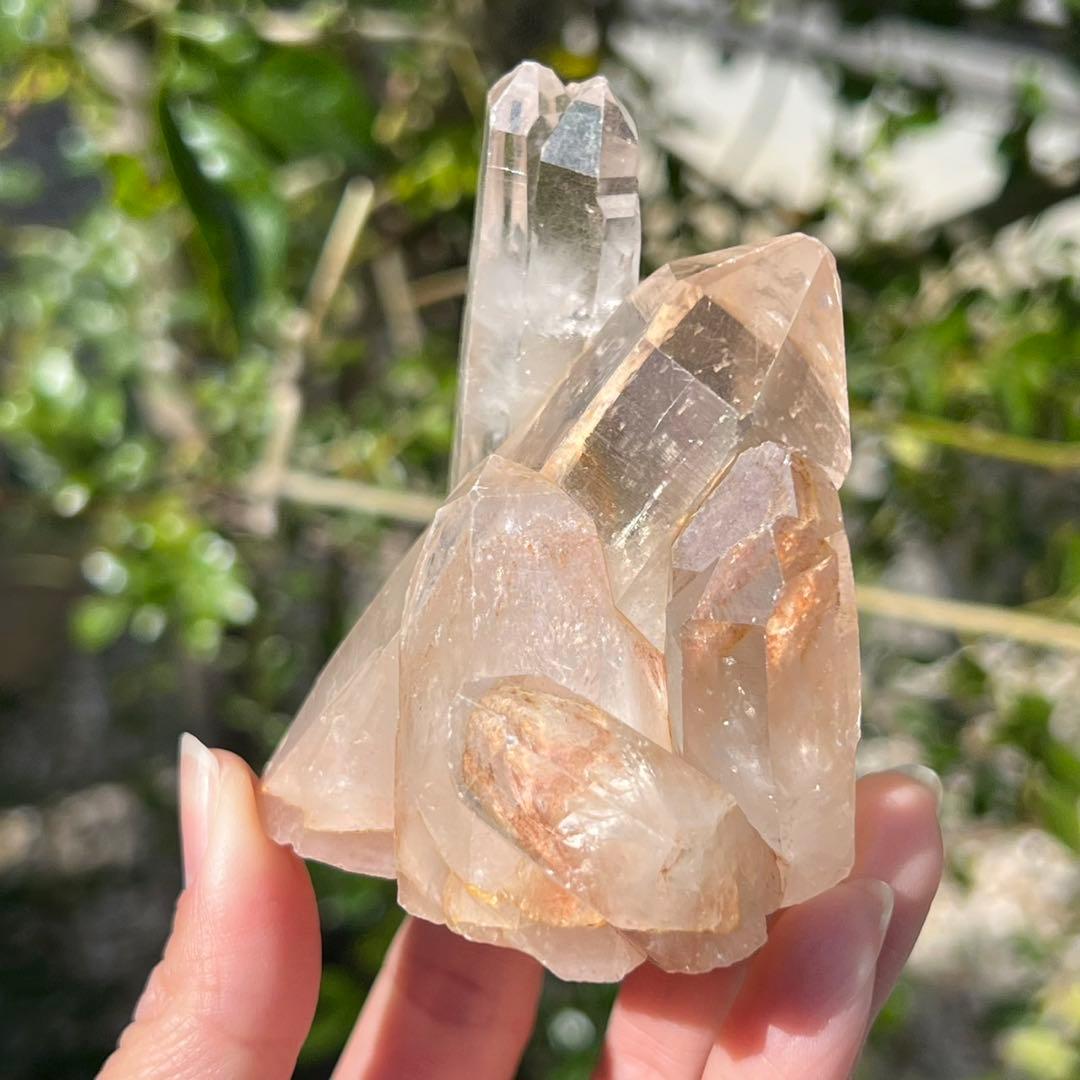 ✳️専用‼️✨オレンジのパワー✨オレンジ レムリアンシードクラスター パワーストーン