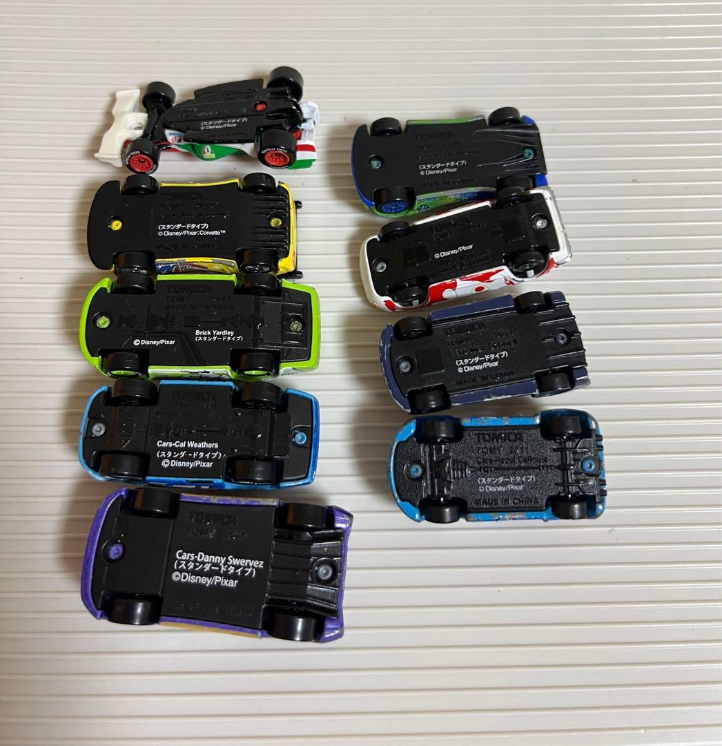 カーズ、ミニカー（トミカ）ブリック、キャル、ダニー、マックスシュネル（廃盤）