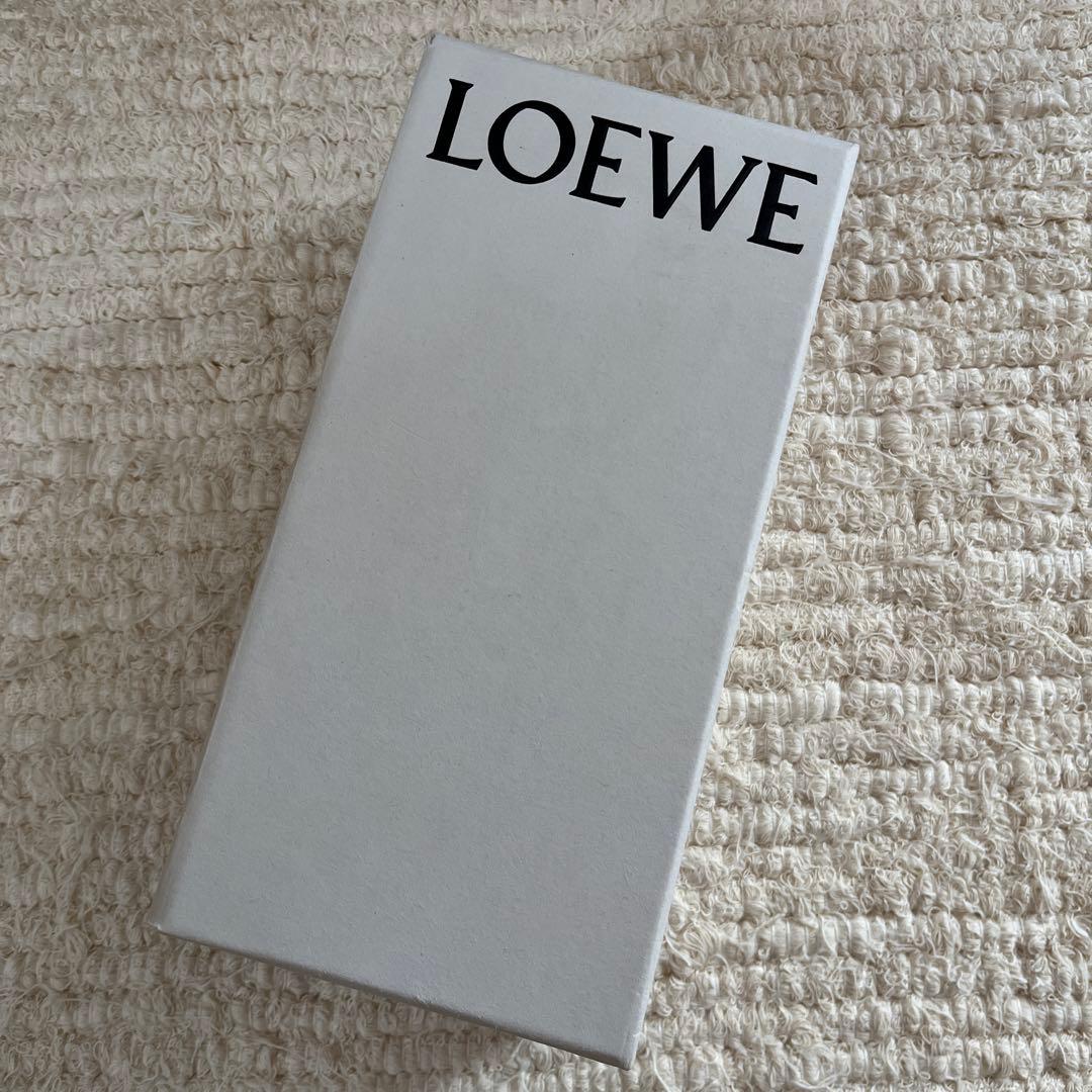♡ほぼ未使用♡loewe ロエベ スラップ ブレスレット バングル レザー