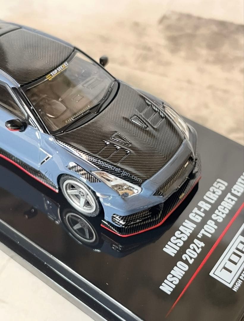 スカイラインGTR R35 NISMO トップシークレット　香港トイカーサロン