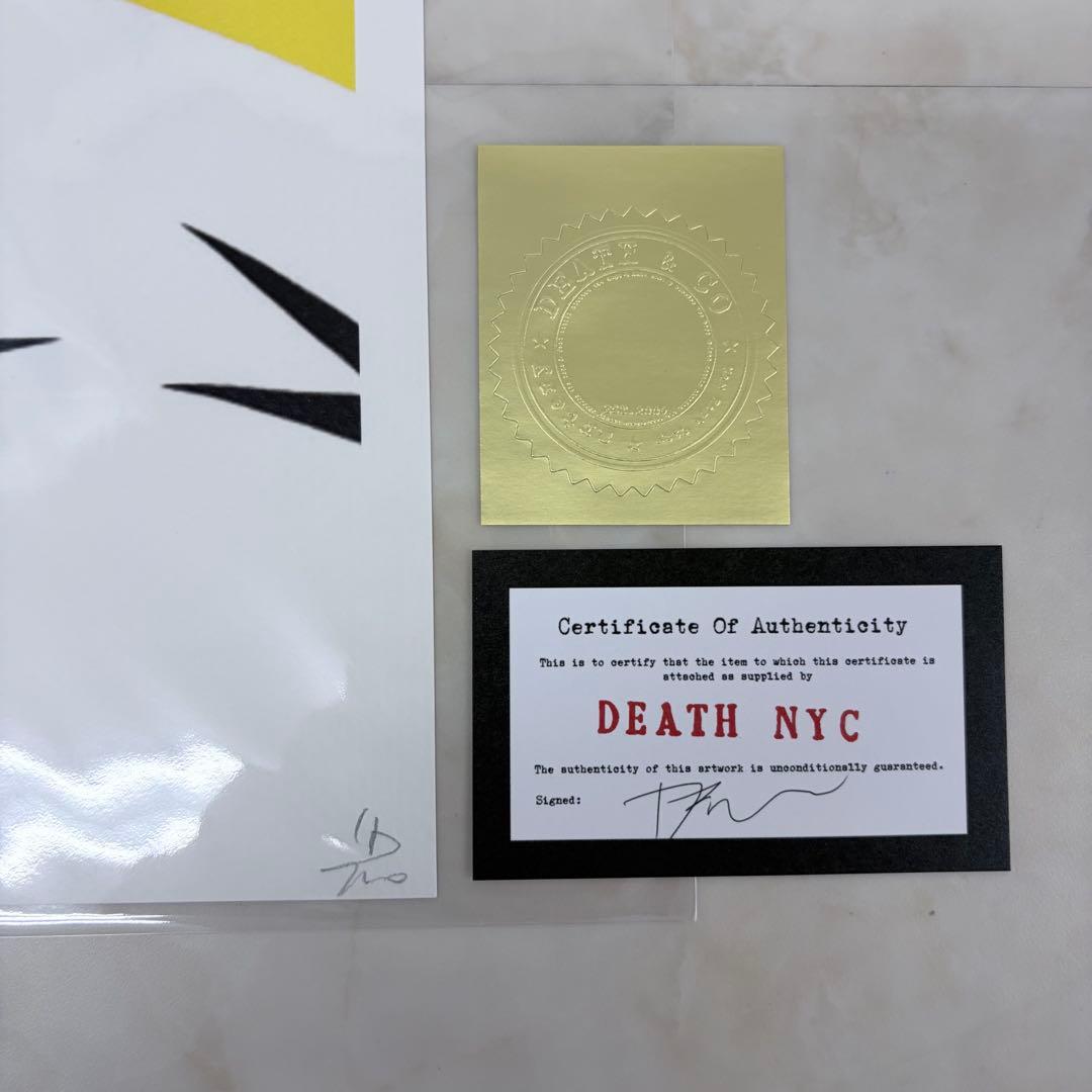 DEATH NYC マリリンモンロー 限定100枚 直筆サイン