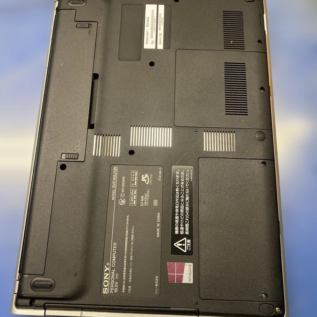 ★中古品♠︎Windowsノート★SONY SVE142AJ★