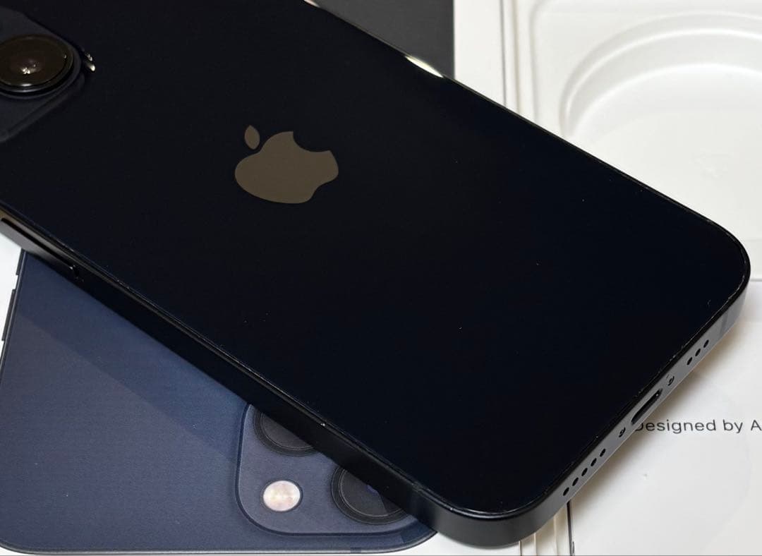 【美品】iPhone 14 256GB ミッドナイト　新品バッテリー　本体