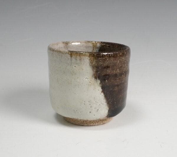 中里重利 朝鮮唐津ぐいのみ 盃 共箱 酒器