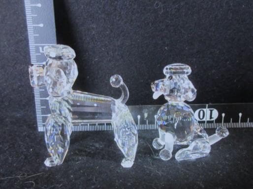 SWAROVSKI プードル ２個セット