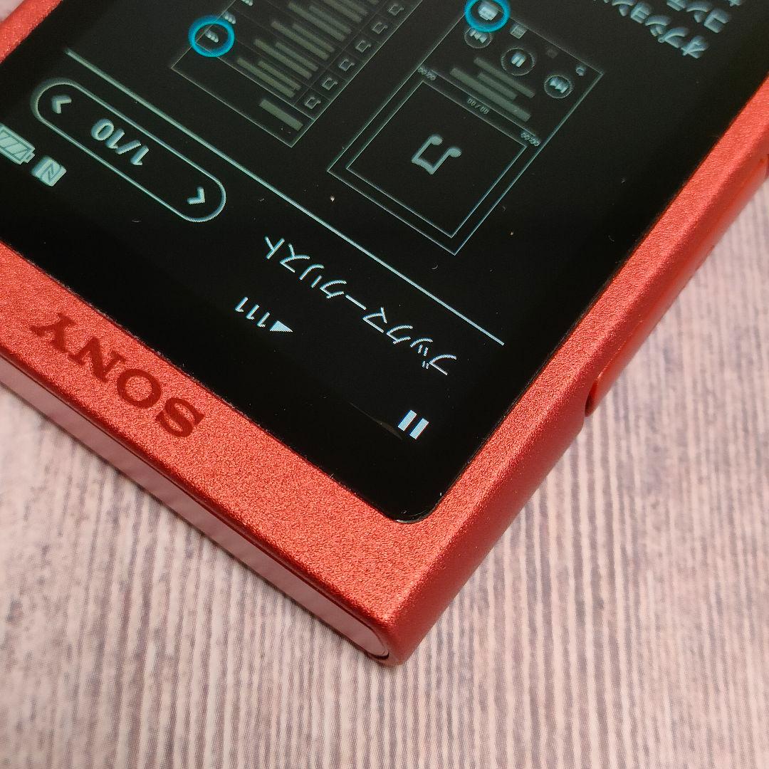 ソニーウォークマン A30シリーズ 16GB NW-A35 レッド