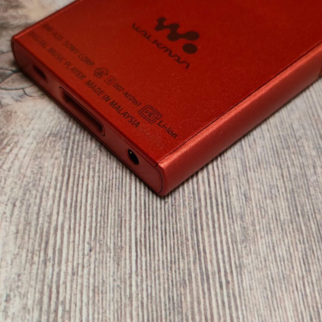 ソニーウォークマン A30シリーズ 16GB NW-A35 レッド