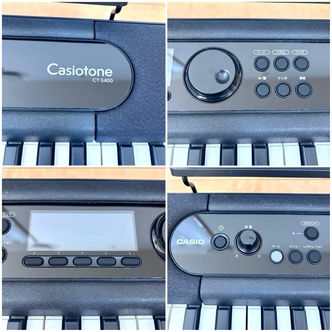CASIO Casiotone CT-S400 61鍵盤 電子ピアノ キーボード