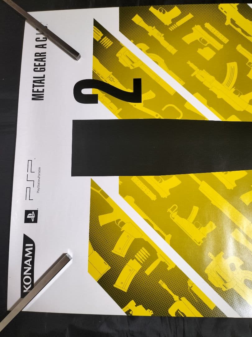 販促 B2ポスター　メタルギア アシッド2 メタルギアソリッド 店頭 当時物